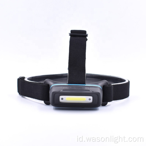 Wason Profesional Advanced Cob Flood Work Site Headlamp Mining Rekayasa Kerja Lampu Kepala Rechargeable